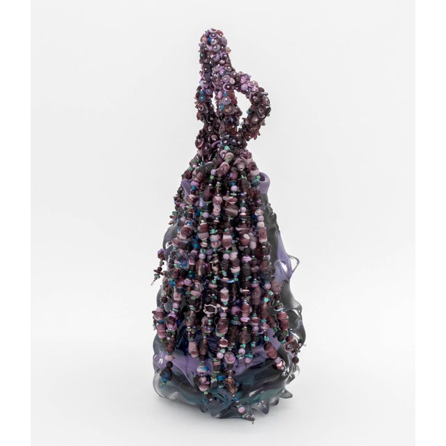 Laura Donefer "Amulet Basket" Glass Sculpture For Sale - Image 12 of 14