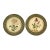 French Late 20th Century Vintage Plates - a Pair For Sale - Image 3 of 3