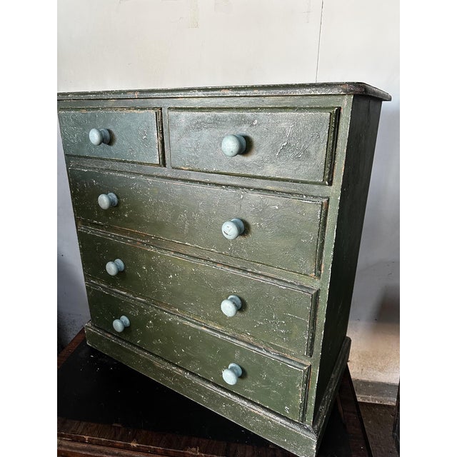Pine Chest of Drawers, 1988 For Sale - Image 11 of 18