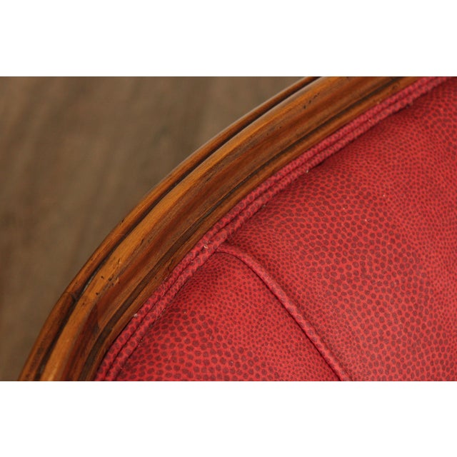 French Louis XV Style Walnut Upholstered Sofa For Sale - Image 11 of 18
