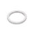 18k White Gold Diamond Modern Eternity Ring for Stacking Size 8 For Sale - Image 4 of 10