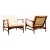 Vintage Danish "Spear" Lounge Chairs in Teak by Kofod-Larsen for Selig For Sale