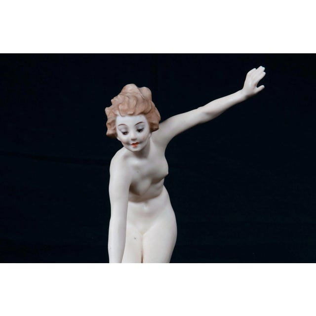 Hutschenreuther China Early 20th Century Hutschenreuther Porcelain Nude Figure For Sale - Image 4 of 9