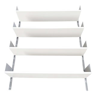 Mid-Century Model 606 Wall Shelf in Aluminium by Dieter Rams for Vitsoe For Sale