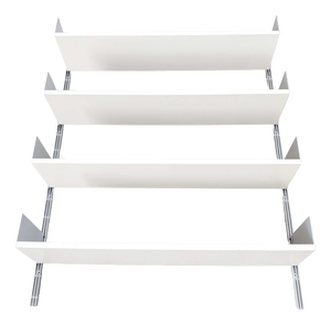 Mid-Century Model 606 Wall Shelf in Aluminium by Dieter Rams for Vitsoe