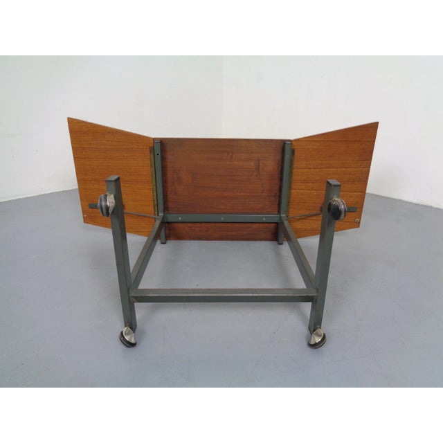 Danish Extendable Architect Table from Elmo, 1960s For Sale - Image 13 of 18