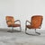 1920s Set of Tubular Armchairs in Cognac Leather, 1930s For Sale - Image 5 of 14