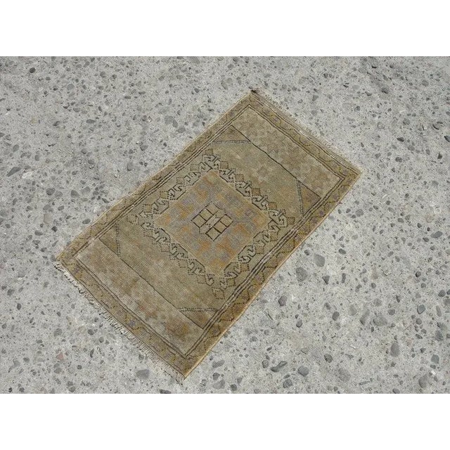 Turkish Hand Wowen Wool Turkish Rug, Rug,Vintage Rug,Beatifull Color Combination Turkish Retro Rug, Home Decor 1'6" X 2'5", Ft For Sale - Image 3 of 11