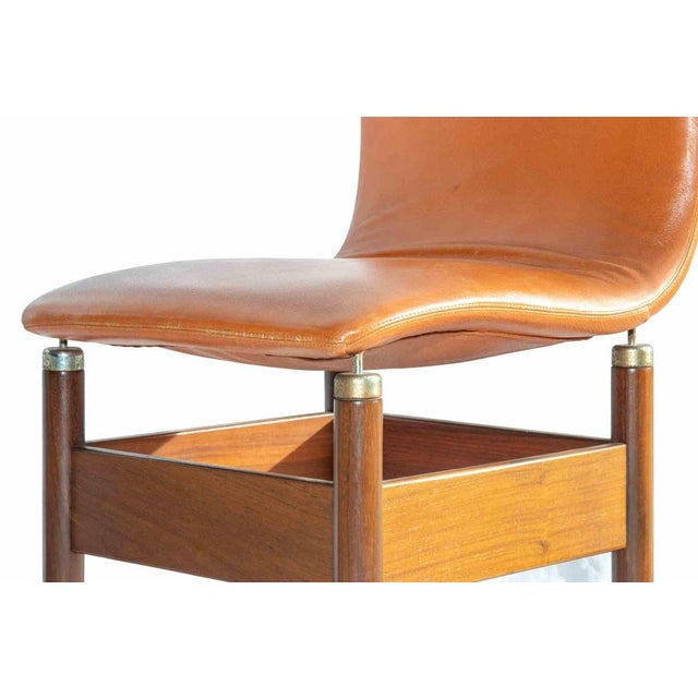 Chelsea Chairs by Vittorio Introini for Saporiti, 1966, Set of 4 For Sale - Image 3 of 7