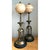 Vintage Brass and Alabaster Table Lamps - Pair For Sale - Image 10 of 12