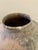 1920s Primitive Clay Smoke Fired Vessel “Black & Sand” For Sale - Image 12 of 12