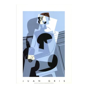 1992 Juan Gris 'Portrait of Josette Gris' Cubism Serigraph