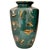 Vintage Golf Motifs Emerald Green Porcelain Vase For Sale - Image 4 of 10