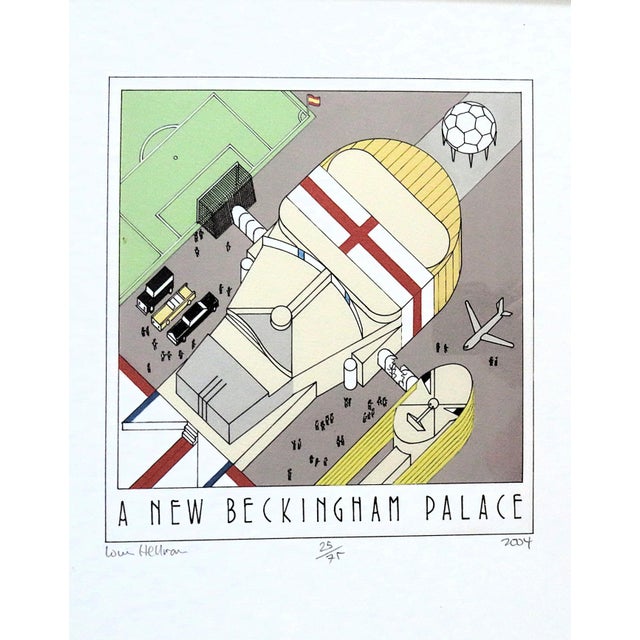 Set of 3 Louis Hellman Lithographs Signed & Numbered Celebuildings Series 25/75 For Sale - Image 4 of 6