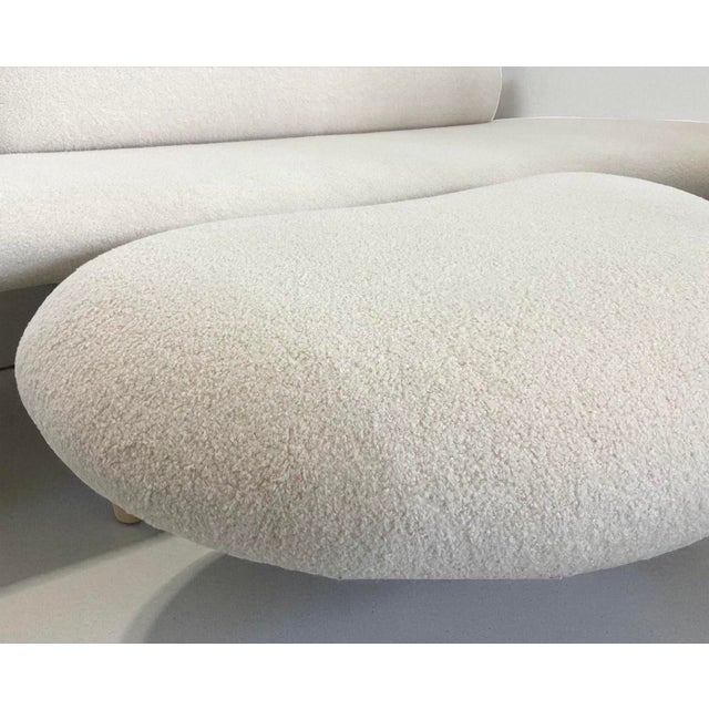 2000 - 2009 Set of Vintage Freeform Sofa & Stool by Isamu Noguchi for Vitra, 1940s For Sale - Image 5 of 14