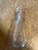 Transparent Antique Hand Blown Glass Decanter With Agave Leaf and Beautiful Globe Top For Sale - Image 8 of 14
