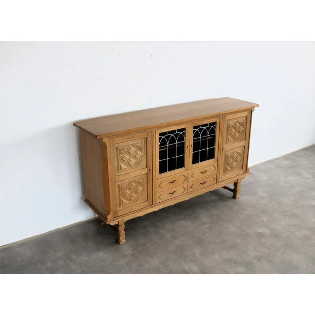 Danish Brutalist Sideboard, 1960s For Sale - Image 11 of 12