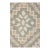 Rug & Kilim's Modern Classic Square Rug With Beige & Gray Floral Design For Sale