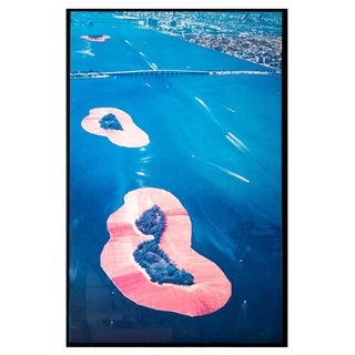 Christo, Surrounded Islands Project for Biscayne Bay, Photographic Print For Sale