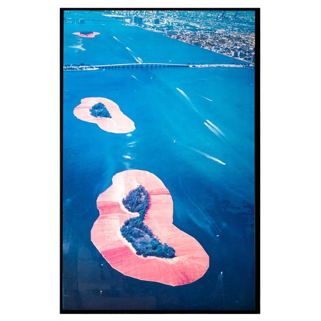 Christo, Surrounded Islands Project for Biscayne Bay, Photographic Print For Sale