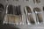 Art Deco Style Silver-Plated Metal Cutlery Service, 1930s, Set of 99 For Sale - Image 3 of 9