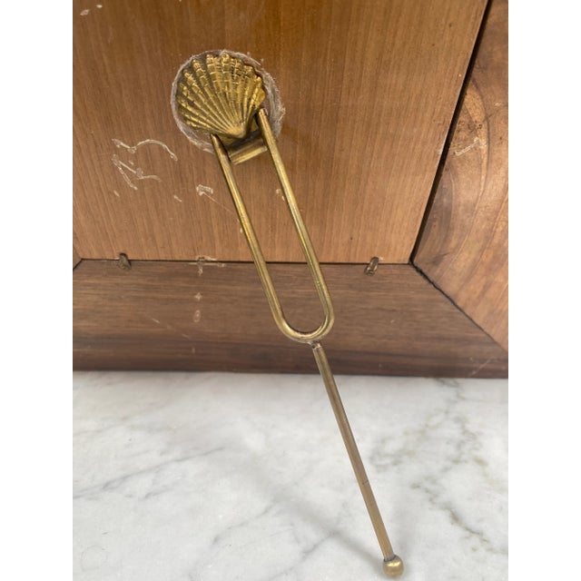 Gray Vintage 1960s Italian Picture Frame For Sale - Image 8 of 9