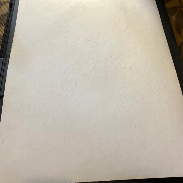 Contemporary Contemporary Original E.J.Hartmann Modernist Portrait Painting Louis Armstrong Satchmo For Sale - Image 3 of 4