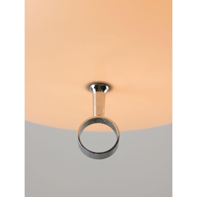 Plastic Space Age Brown Pendant from Guzzini, 1970s For Sale - Image 7 of 18