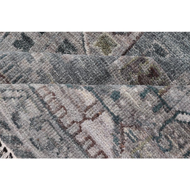 Modern Khotan Hand-Knotted Wool Rug by Keivan Woven Arts, 9' X 12' For Sale - Image 14 of 15