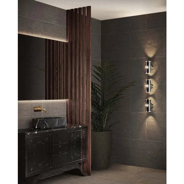 Metal Chuck Wall Light by DelightFULL For Sale - Image 7 of 9