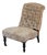 19th Century French Slipper Chair, Ready to Upholster For Sale