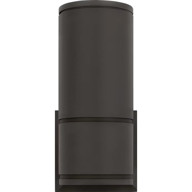 Modern Chapman & Myers for Visual Comfort Signature Provo 10" Canister Light in Matte Black For Sale - Image 3 of 13
