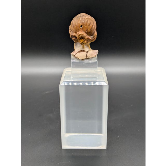 Late 18th Century Neapolitan Glass-Eyed Santon Head For Sale In Portland, OR - Image 6 of 10