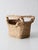 Vintage Woven Basket With Handles For Sale - Image 4 of 13