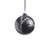 Elevate your holiday décor with our sophisticated matte black glass ball ornaments. Featuring an exquisite leaf pattern...