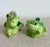 Green Italian Frog Sugar Bowl and Creamer Set For Sale - Image 8 of 12