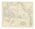 Antique Map of Oceania and the Pacific with the Sandwich Islands, 1860 For Sale