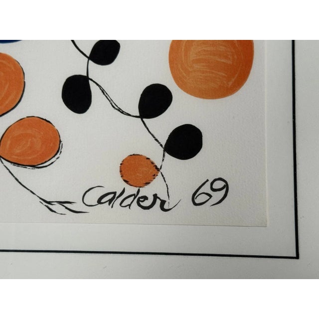 Alexander Calder, "Spring Carnival" Authentic Lithograph, 1969 For Sale In New York - Image 6 of 10