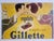 Art Deco Advertising Poster Gillette, USA, 1930s For Sale - Image 6 of 8