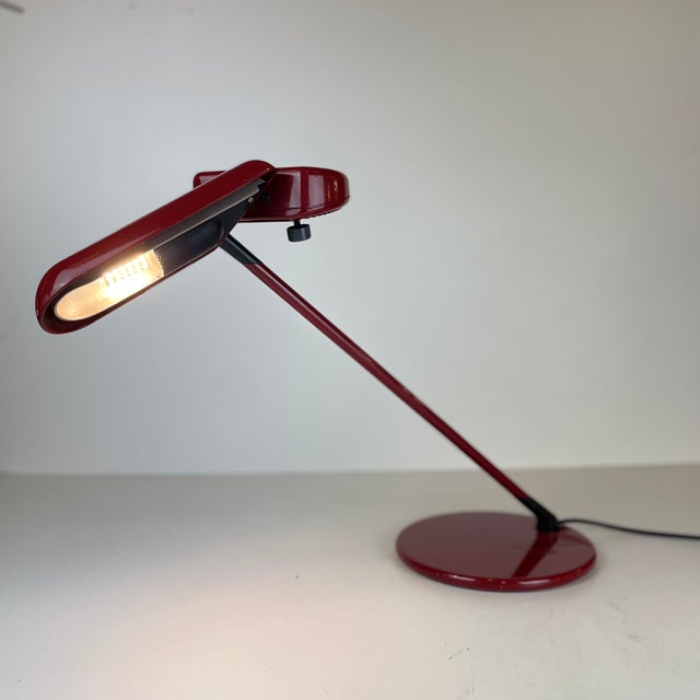 Ring A400 Desk Lamp by Bruno Gecchelin for Arteluce, 1980s For Sale - Image 9 of 16