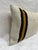 Turkish Hemp Pillow Cushion Natural Beige Rust Pillow Cushion Cover 16" x 24" For Sale - Image 4 of 4