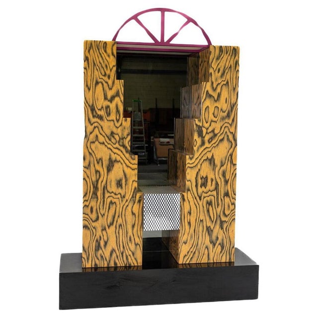 Storage Unit with Light and Mirror by Studio Mundici for Area Casa, 1980s For Sale - Image 10 of 10