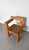 Wood Brutalist Style Pine Chair by Gerrit Thomas Rietveld, 1995 For Sale - Image 7 of 7