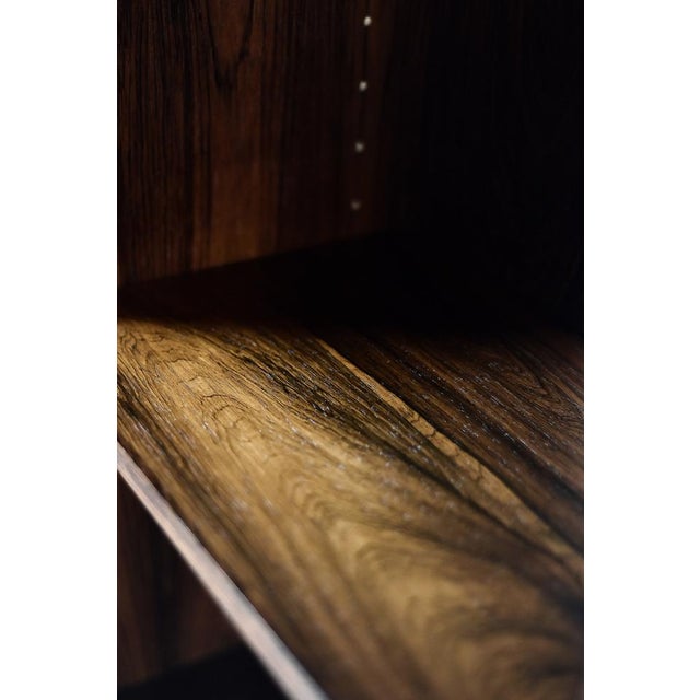 Danish Modern Rosewood Bookcase with Bar by Erik Brouer for Brouer Møbelfabrik, 1960s For Sale - Image 12 of 18