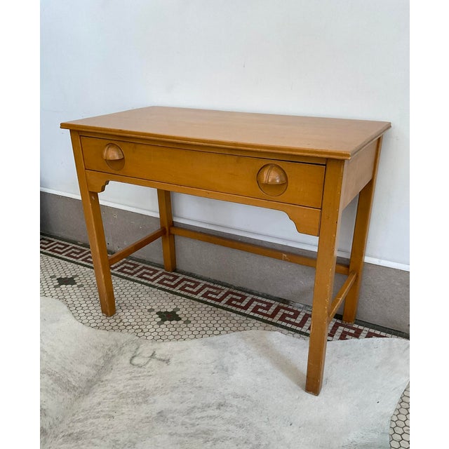 Bring exceptional mid-century craftsmanship and timeless American design into your space with this stunning vintage piece...