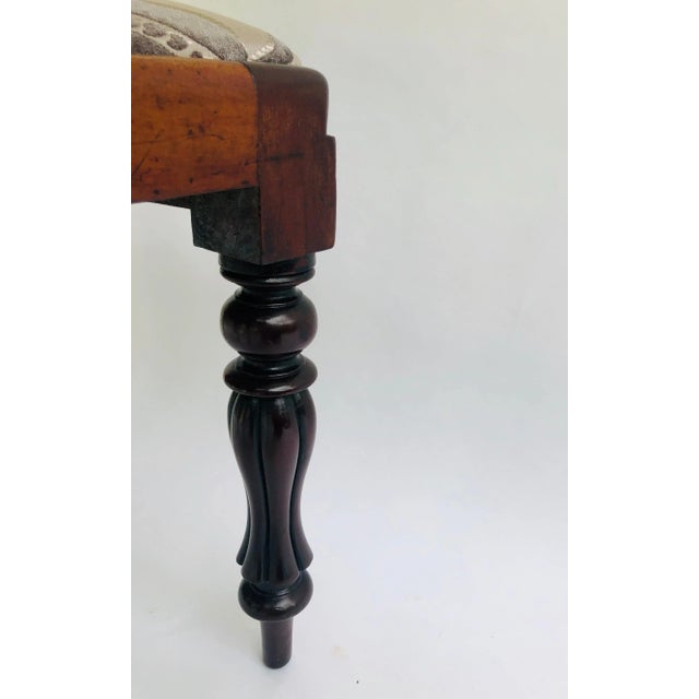 Wood Antique William IV Carved Rosewood Dining Chairs, Set of 4 For Sale - Image 7 of 8