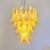 Vintage Italian Murano Chandelier with Caramel Glass Petals, 1990s For Sale - Image 4 of 18