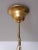 Gilded Brass Wheat Sheaf Chandeliers, Italy, 1970s, Set of 2 For Sale - Image 4 of 11