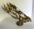 Gold 1950s Brutalist Abstract Sculpture For Sale - Image 8 of 8