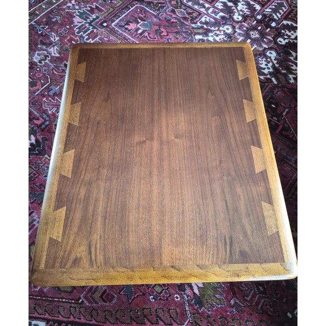 Lane Furniture Refinished Lane Acclaim End Table With Drawer, Mid-Century Modern, C. 1960 For Sale - Image 4 of 9